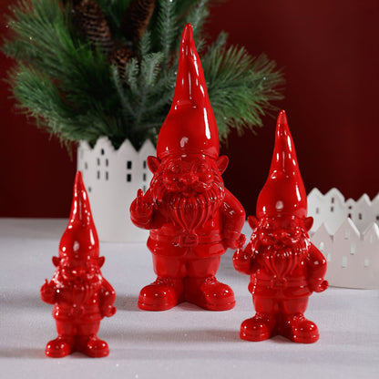 Gnome Giving Middle Finger