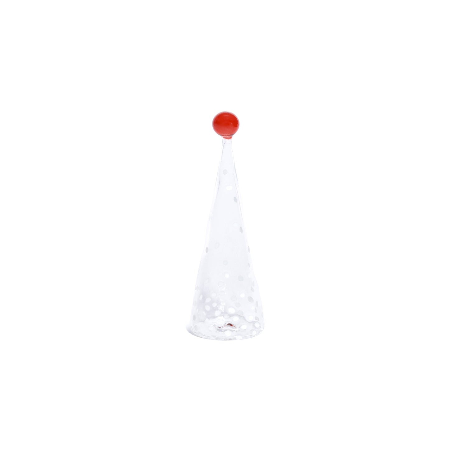 Glass Tree - White Dot Design
