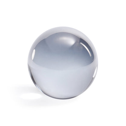 Crystal Glass Ball - Smoke - Decorative Accessories by Carlyle Avenue