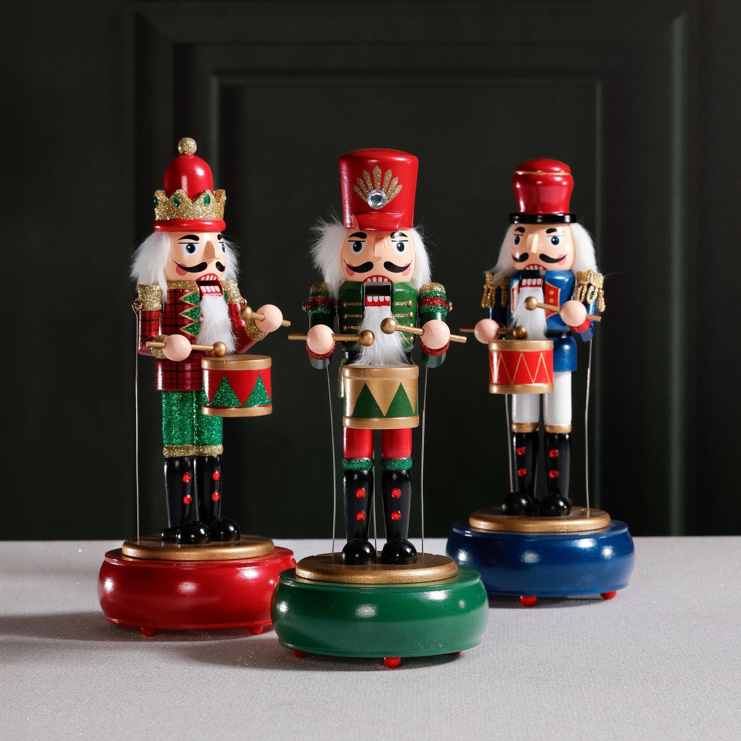 Nutcracker Melody Music Box in Gift Box - Set of 3 Assorted - Thumbnail 2
