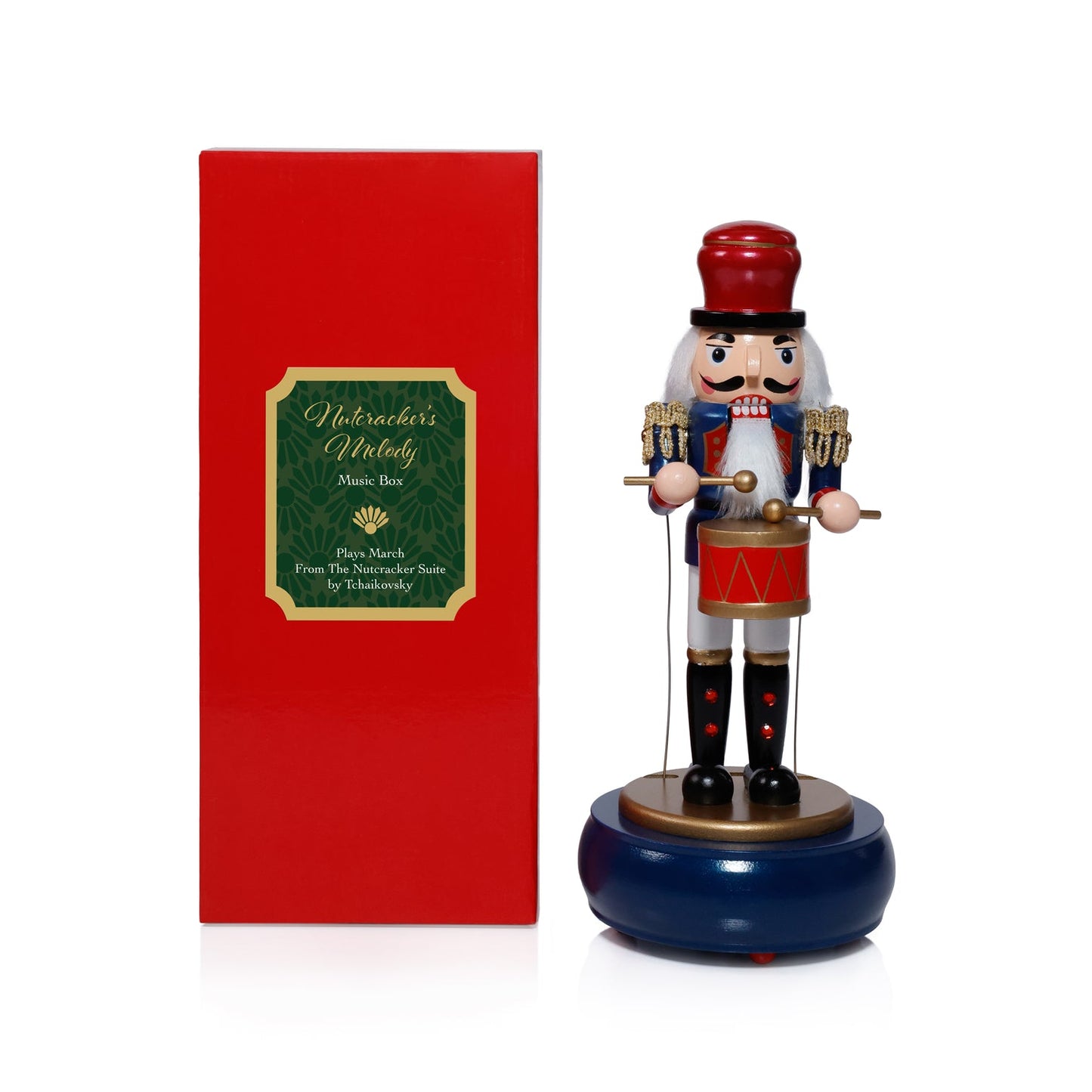 Nutcracker Melody Music Box in Gift Box - Set of 3 Assorted