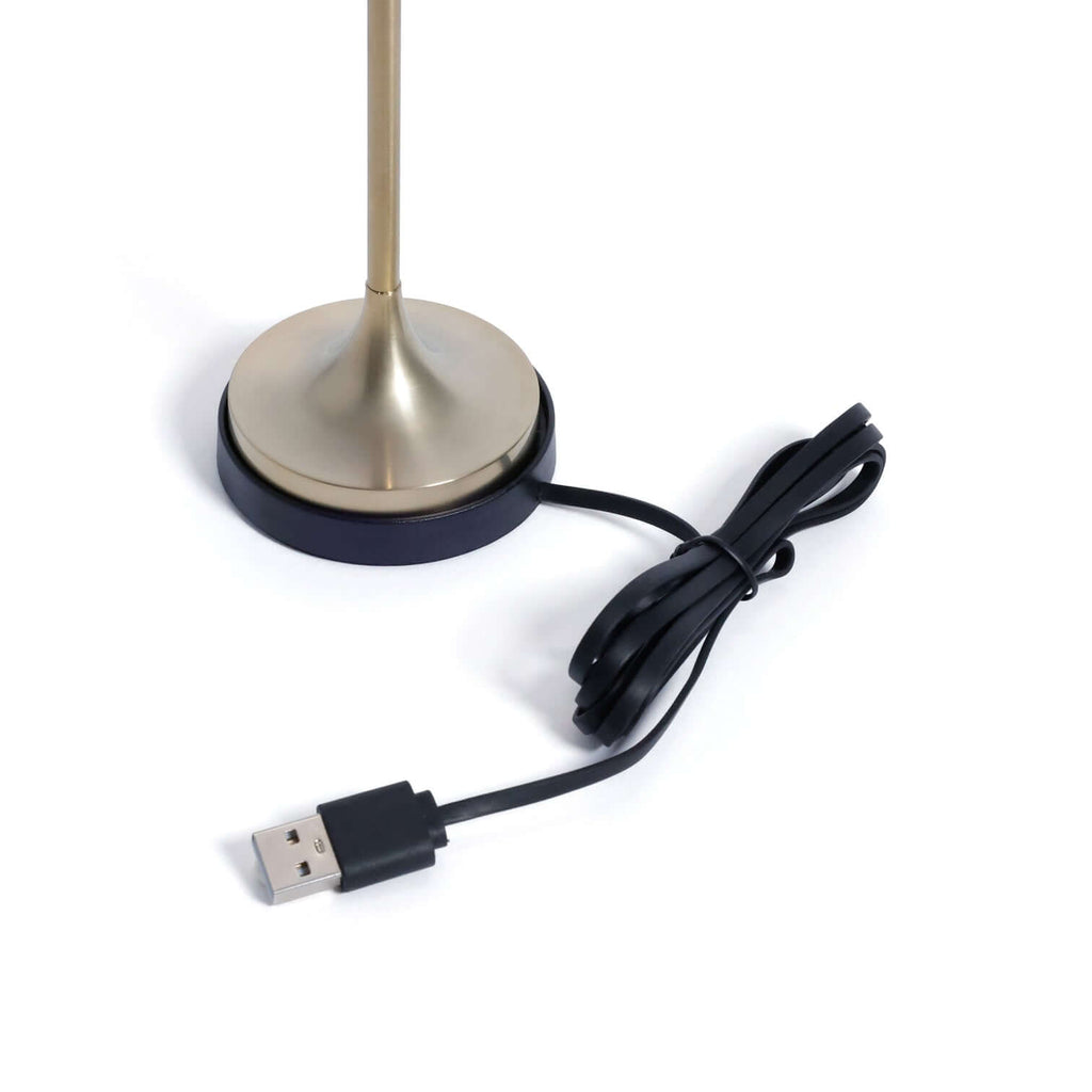 FACET Rechargeable Table Light - Gold - Lighting by Carlyle Avenue