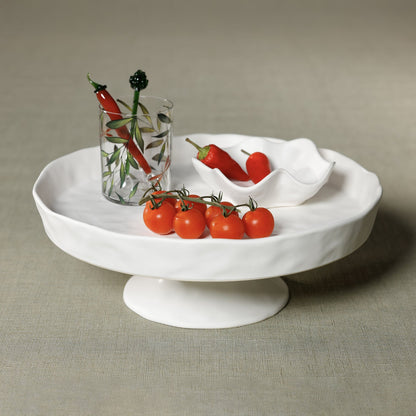 Alfresco Ceramic Footed Serving Bowl
