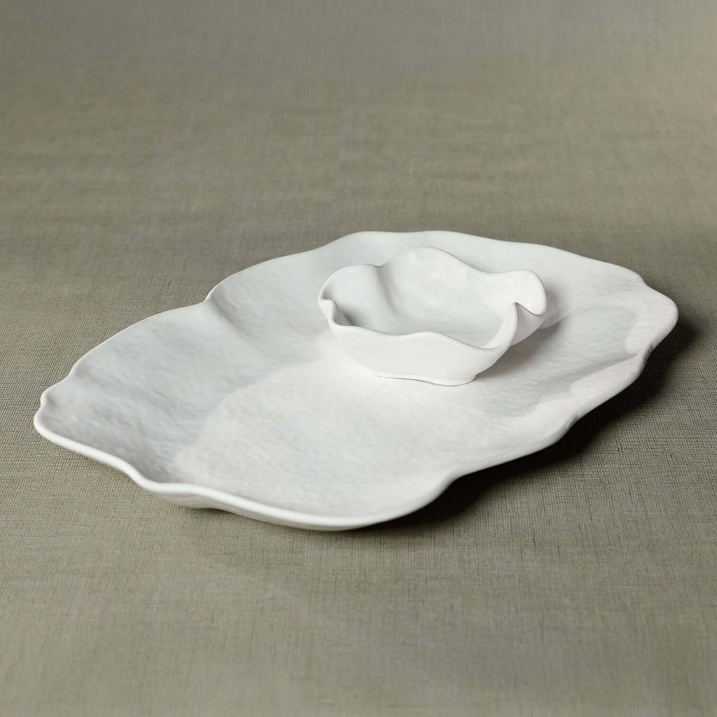 Alfresco Ceramic Rectangular Serving Platter