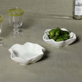 Alfresco Round Wavy Ceramic Bowl - Set of 4