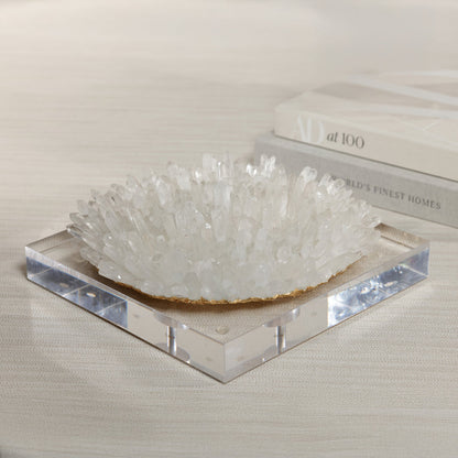 Clear Crystal with Acrylic Base - Decorative Accessories by Carlyle Avenue