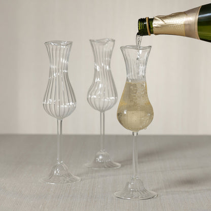 Mignon Champagne Glass - Set of 4 - CARLYLE AVENUE