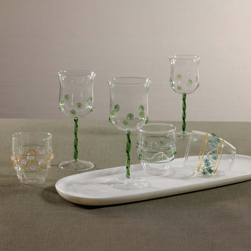 Loire Garden Wine Glass - SINGLE - Stemware by Carlyle Avenue