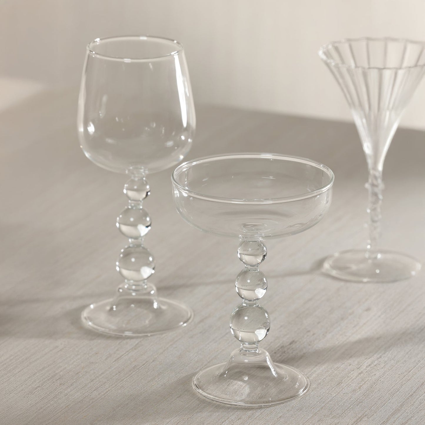 Bubble Glassware Collection - Set of 4