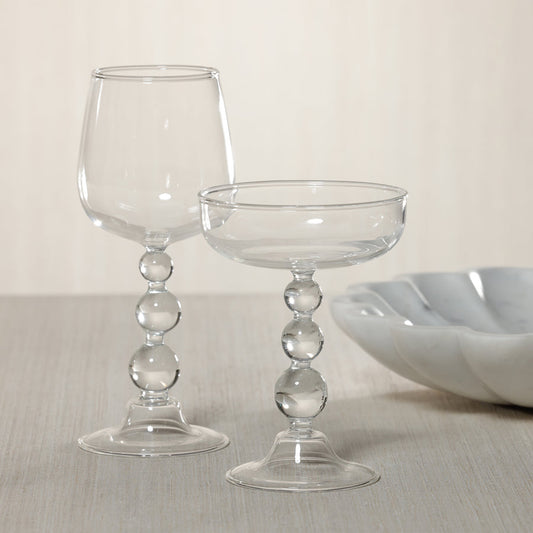 Bubble Glassware Collection - Set of 4