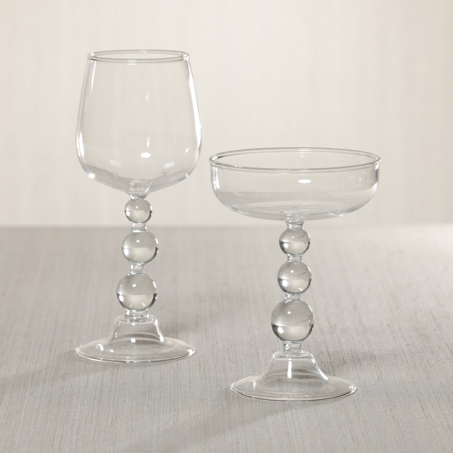 Bubble Glassware Collection - Set of 4