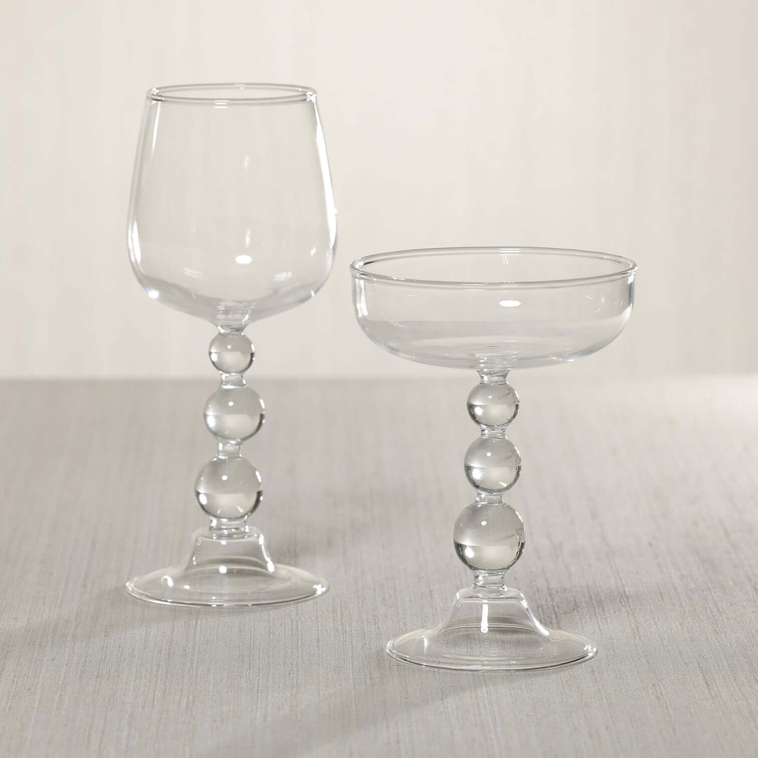 Bubble Glassware Collection - Set of 4