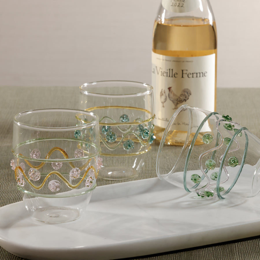 Festa Vetro Glass Tumblers Assorted