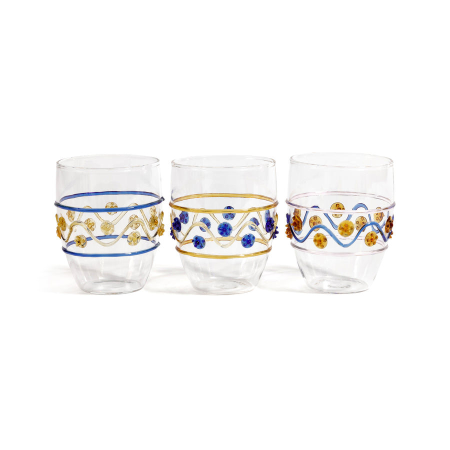 Festa Vetro Glass Tumblers Assorted