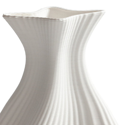 Swirling 3D Printed Ceramic Vase