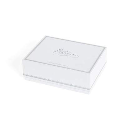 Four Botanica Glass Flower Napkin Rings - Boxed (Set of 3)