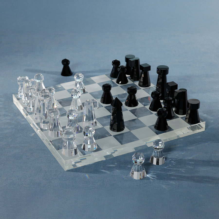 Handmade Crystal Chess Set