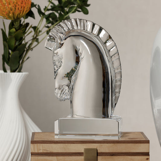 Heritage Crystal Horse Head