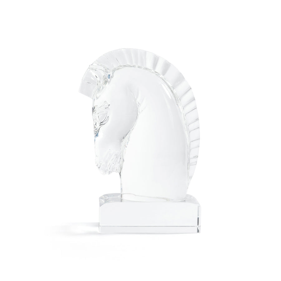 Heritage Crystal Horse Head