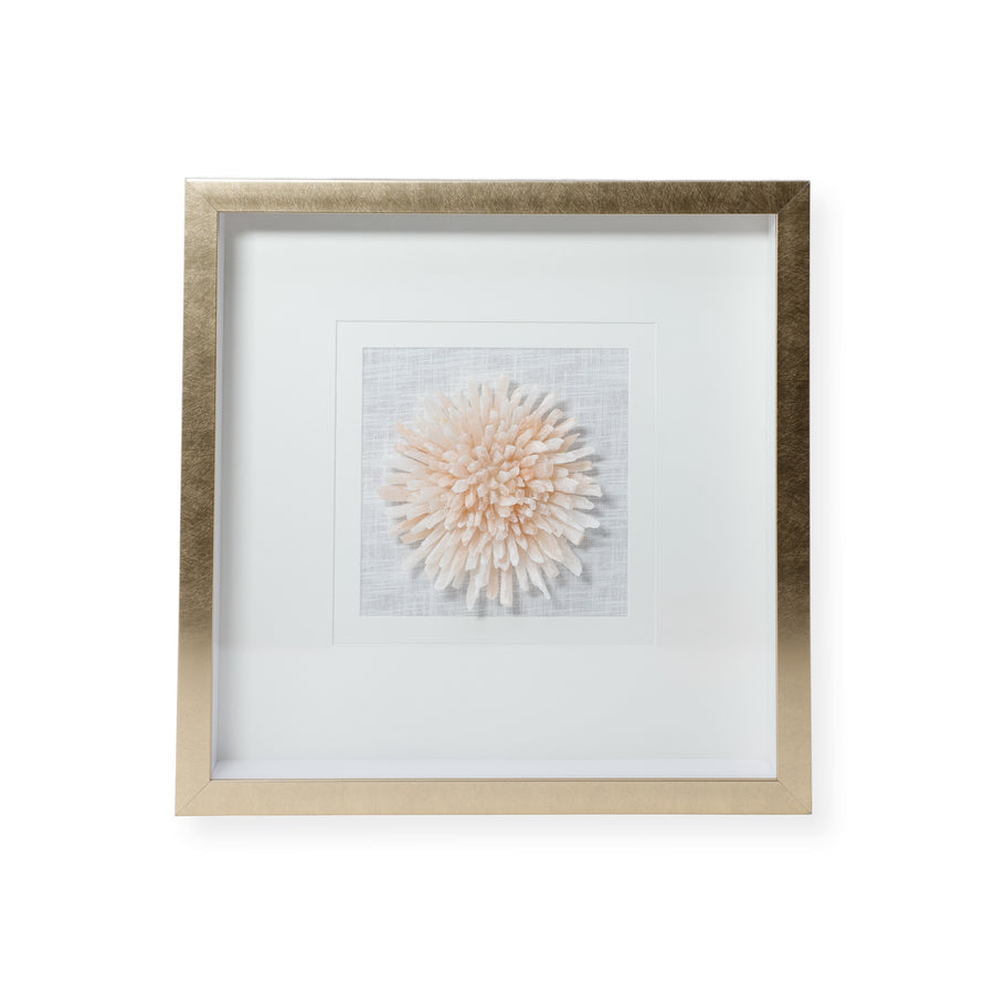 Framed Golden Selenite Stone