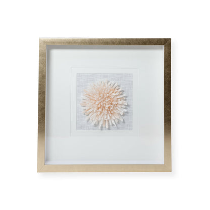 Framed Golden Selenite Stone