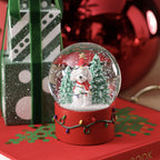Mountain Dog Snow Globe, Celebrating the Holidays