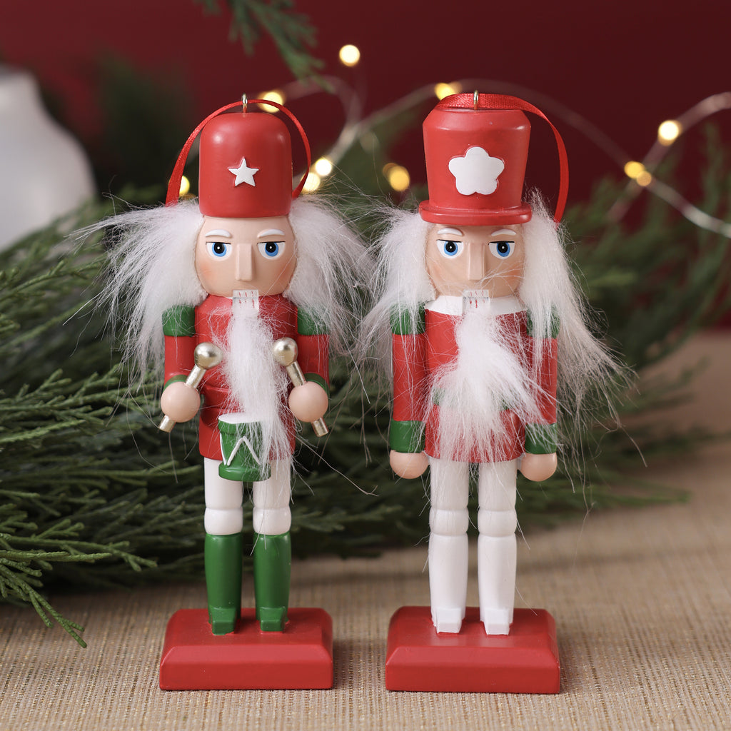 Soldier Ornament - 2 Assorted Pieces