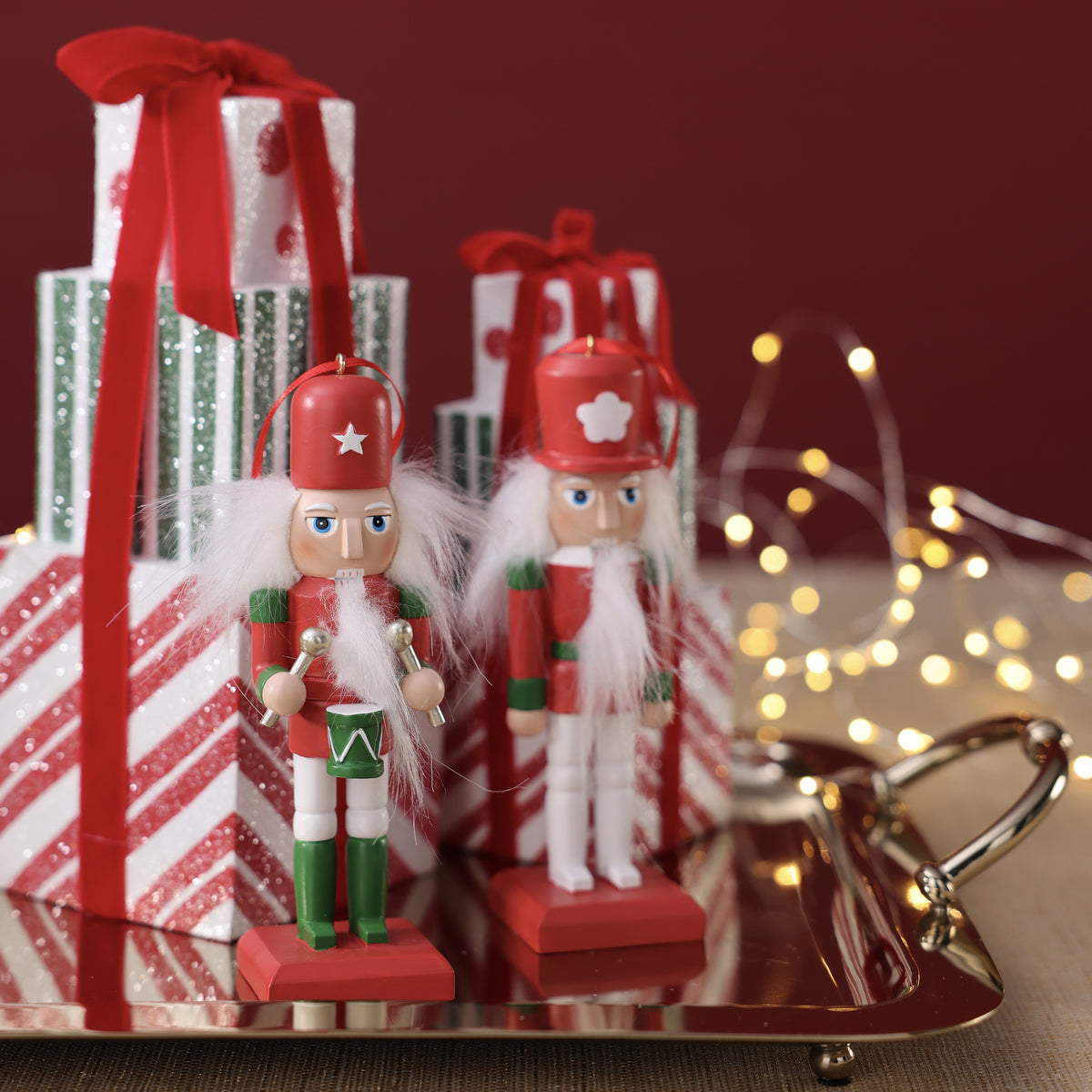 Soldier Ornament - 2 Assorted Pieces