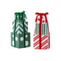 Stacked Holiday Presents - 2 Assorted Pieces