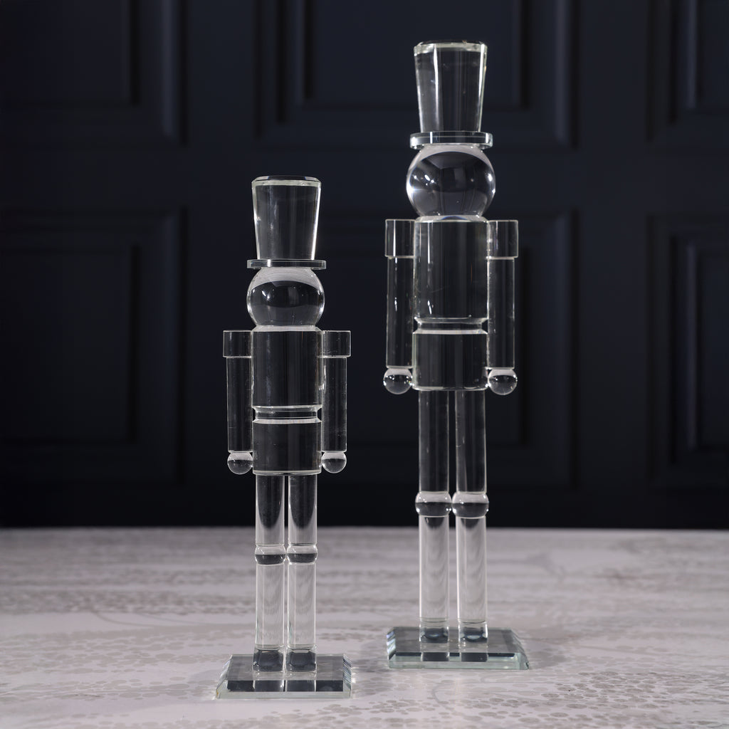 Glass Décor Nutcracker