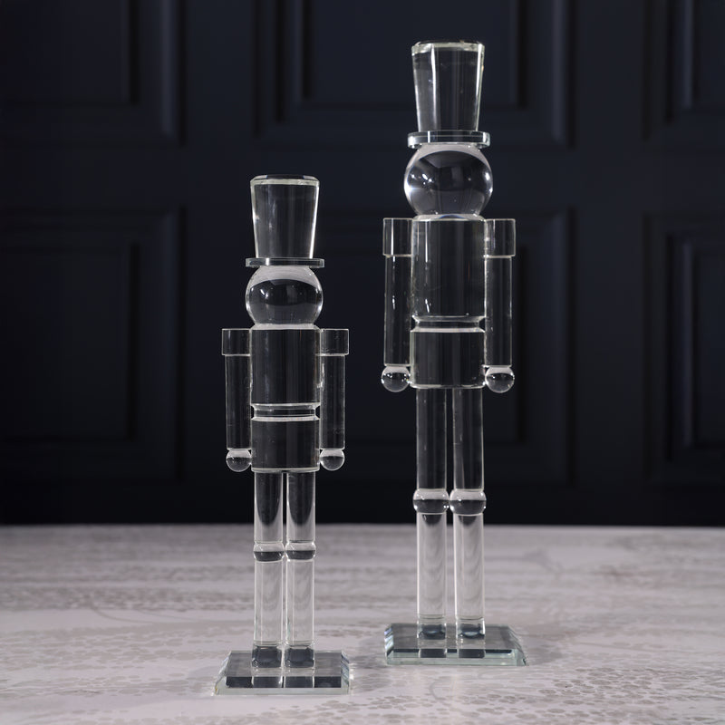 Glass Décor Nutcracker