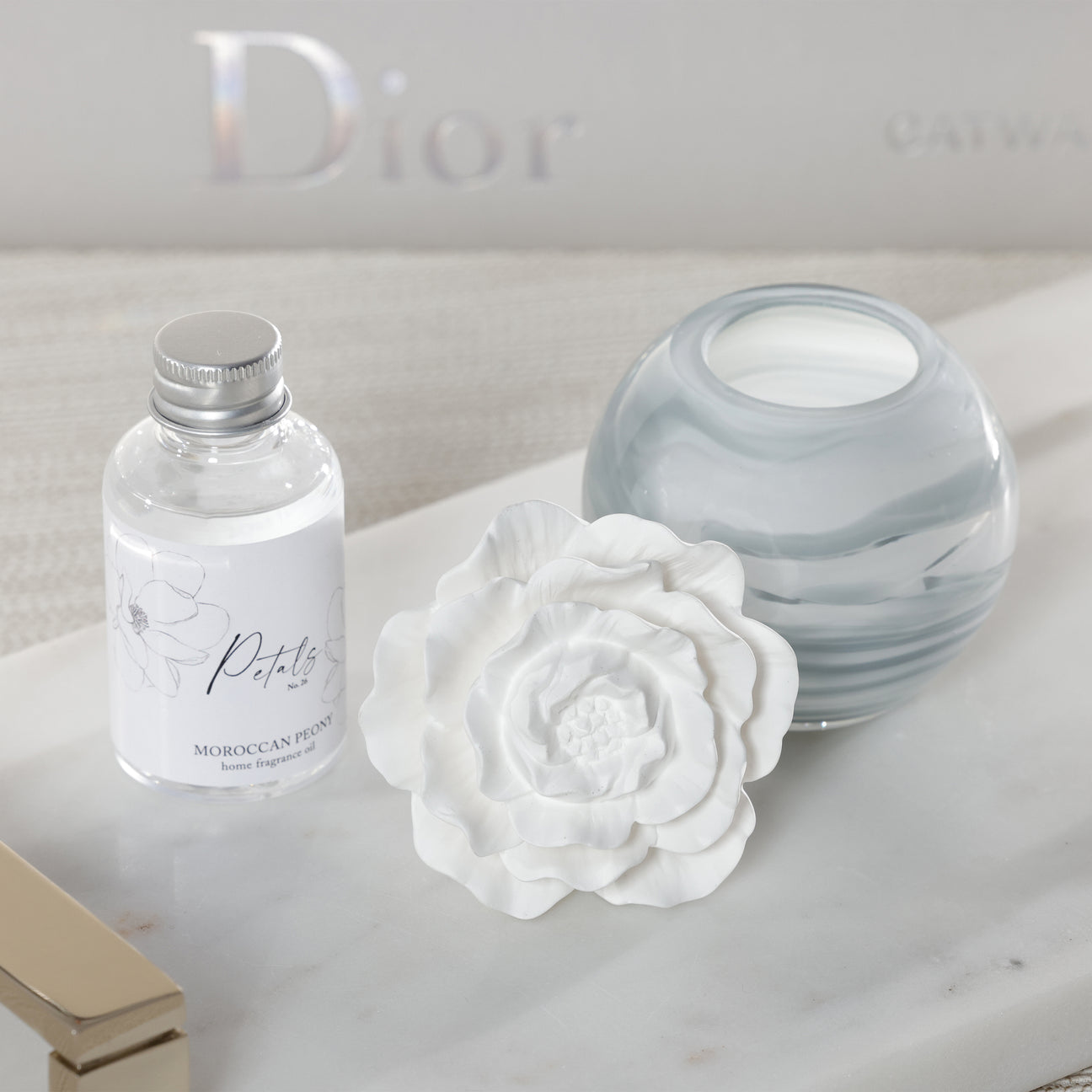 Petals Porcelain Diffuser - Small