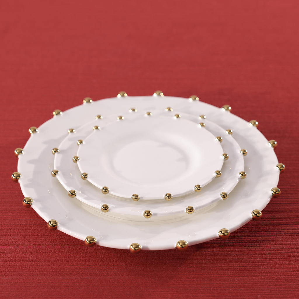 Celestial Gold Porcelain Plate