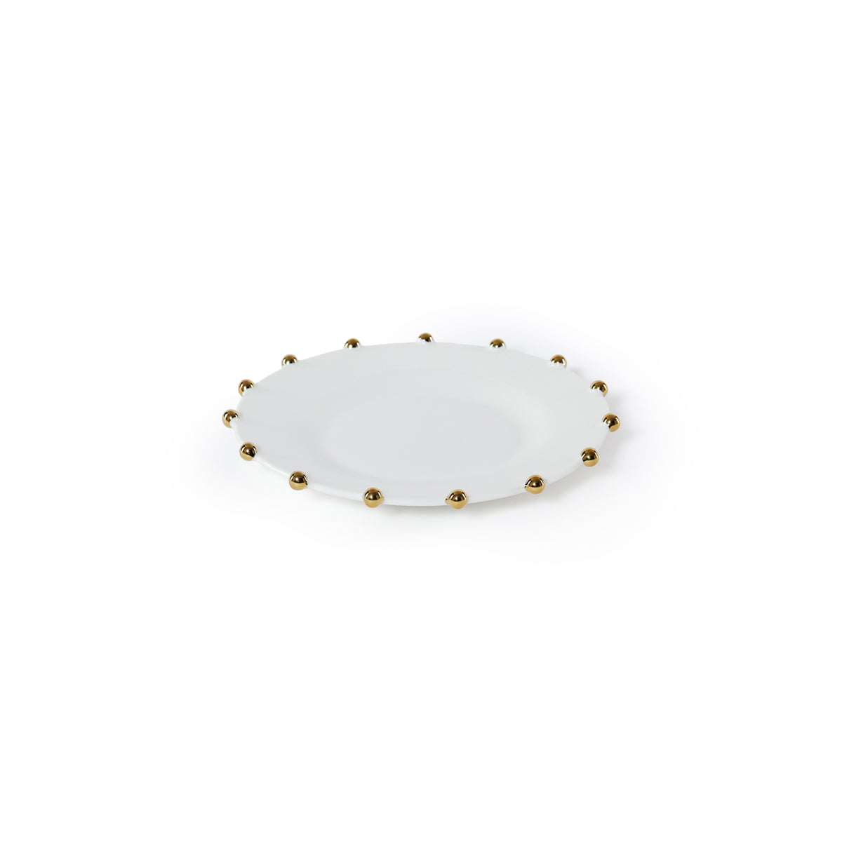 Celestial Gold Porcelain Plate