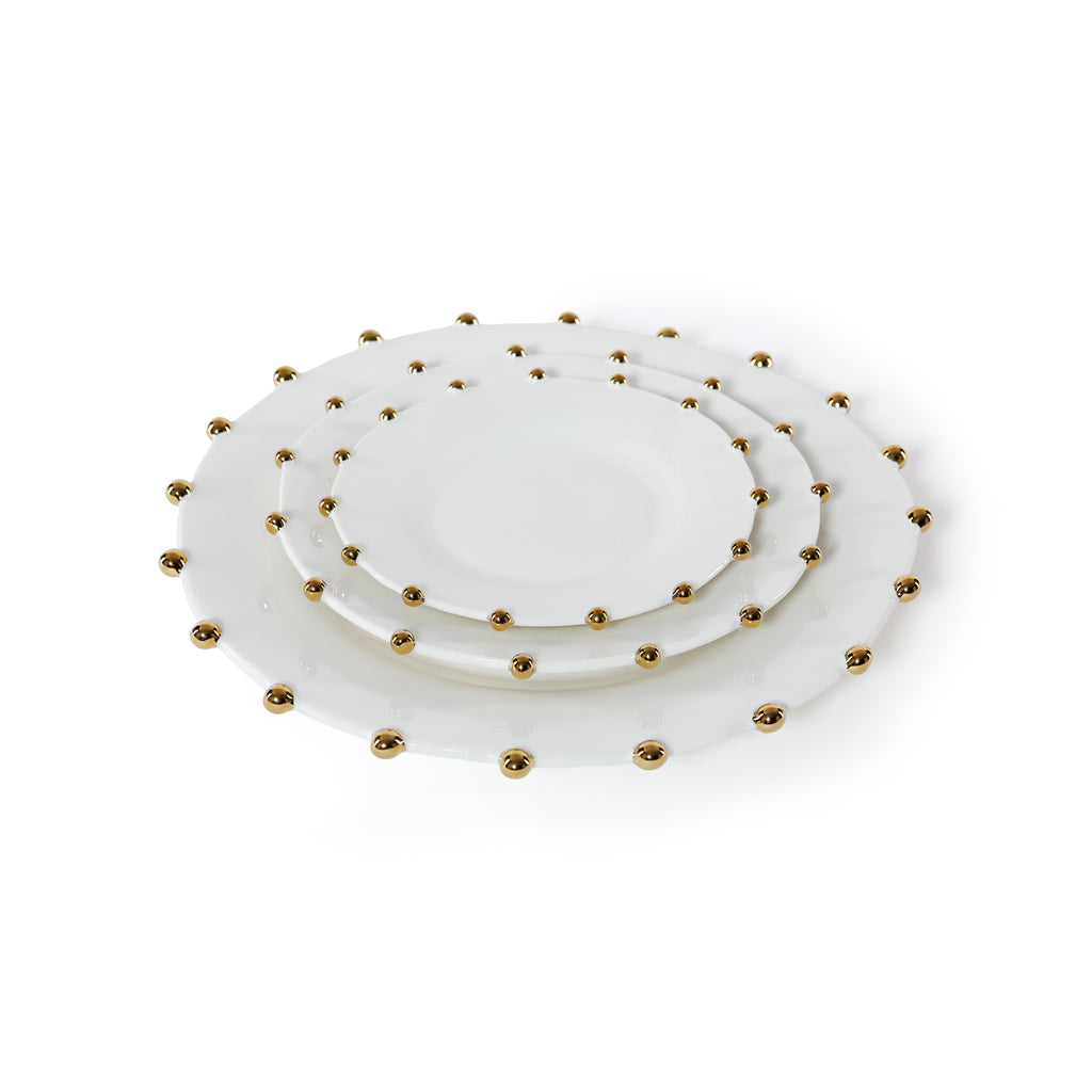 Celestial Gold Porcelain Plate