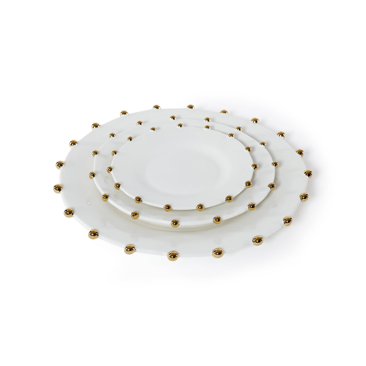 Celestial Gold Porcelain Plate