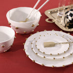 Celestial Gold Porcelain Bowl