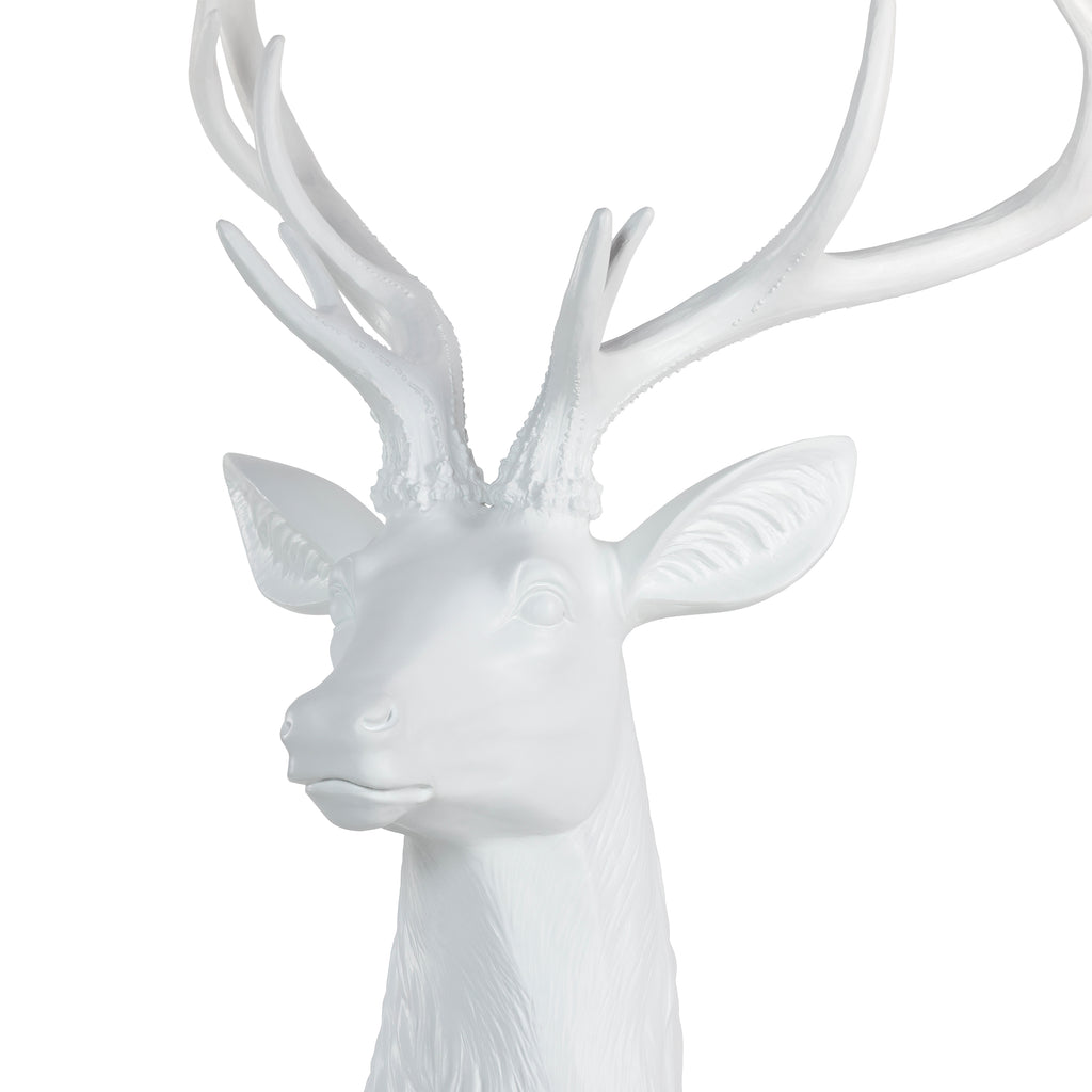 Nordic White Bedded Deer - 55 in
