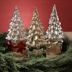 LED Rotating Tree on Present