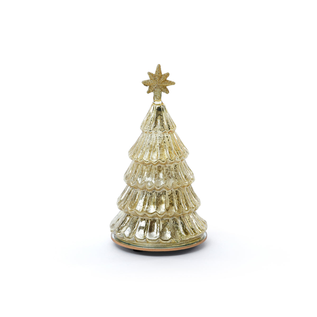 Twinkle LED Glass Tree