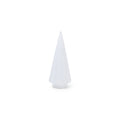 Matt White Porcelain Snow Ripple Tree - 10 in