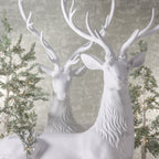 Nordic White Standing Deer
