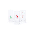 Holiday Celebration Shot Glass - 3 Assorted Designs