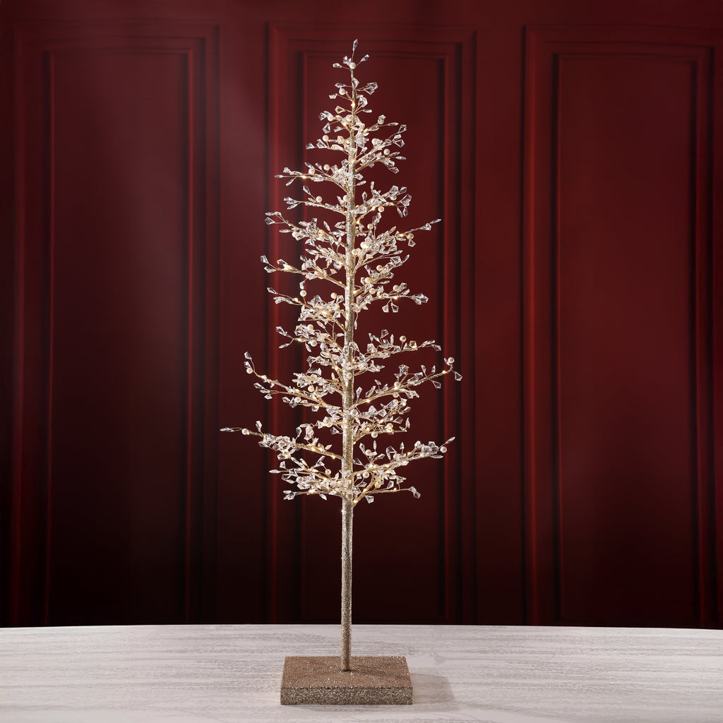 LED Jeweled Pearl Tree
