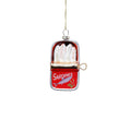 Sardine Can Glass Ornament