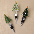 Glass Tree Bottle Stopper in Gift Box - 3 Assorted Designs