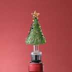 Glass Tree Bottle Stopper in Gift Box - 3 Assorted Designs