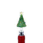 Glass Tree Bottle Stopper in Gift Box - 3 Assorted Designs