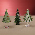 Crystal Evergreen Tree - 3 Assorted Designs