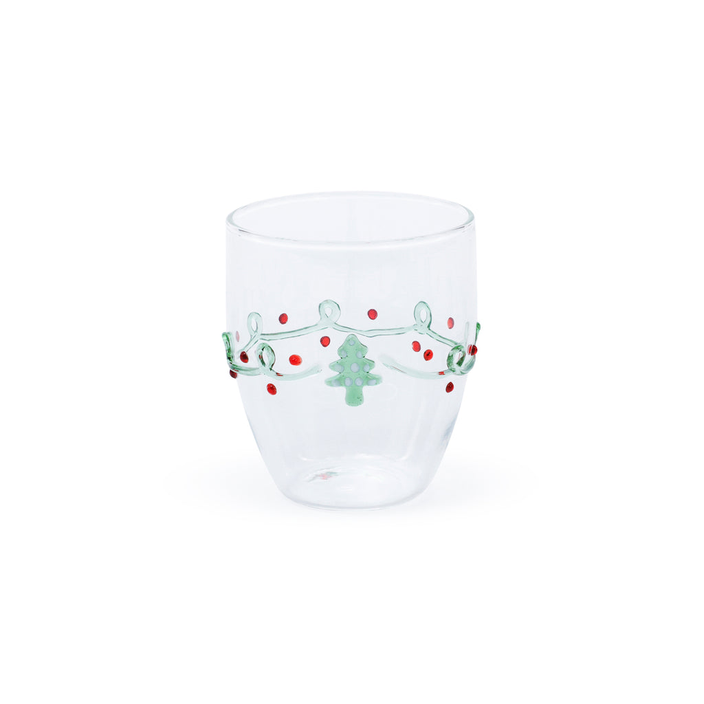 Holiday Spruce All-Purpose Glass Tumbler